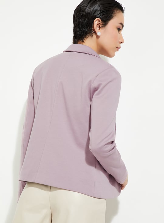 URB_N Women Solid Open Front Blazer