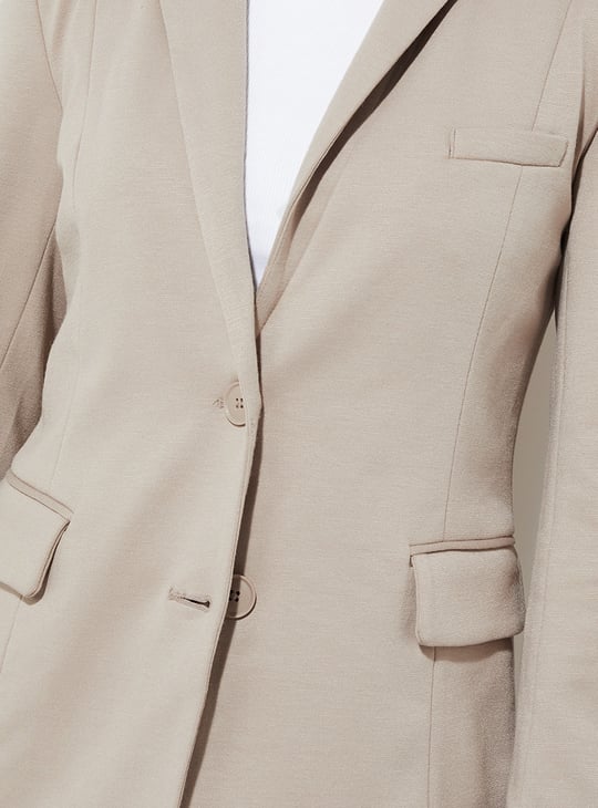 URB_N Women Solid Single-Breasted Blazer
