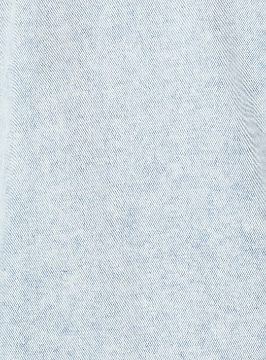 Men Fleece Lined Denim Jacket