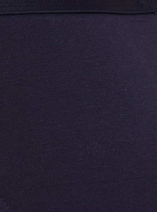 Men Solid Briefs - Pack of 2