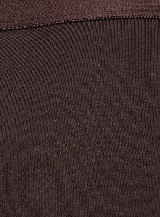 Men Solid Briefs - Pack of 2