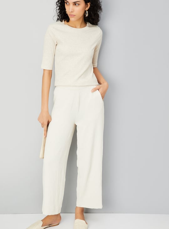 Women Rib Knit Top