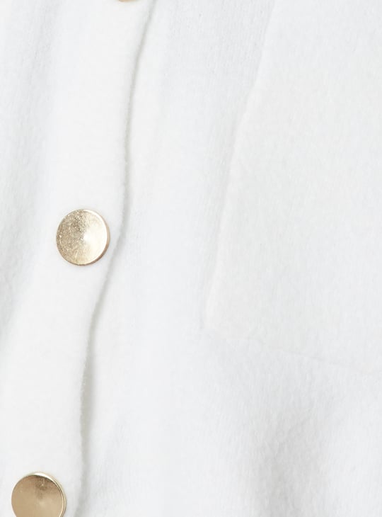 Women Knit Button Down Cardigan