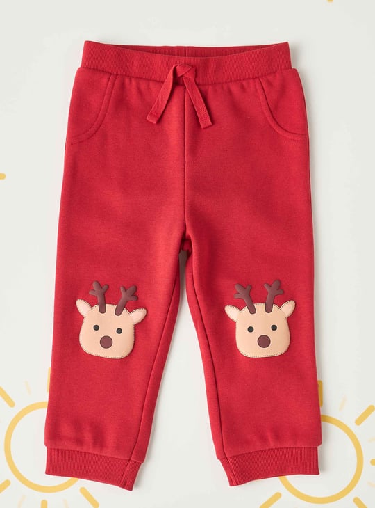 Boys Deer Applique Sleepwear Set