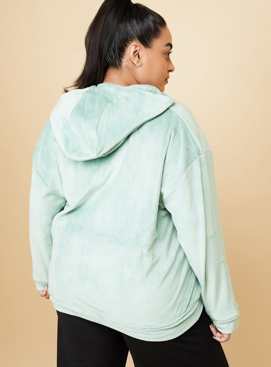 Women Solid Hooded Jacket