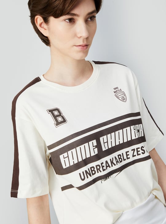 Women Printed Sports T-shirt