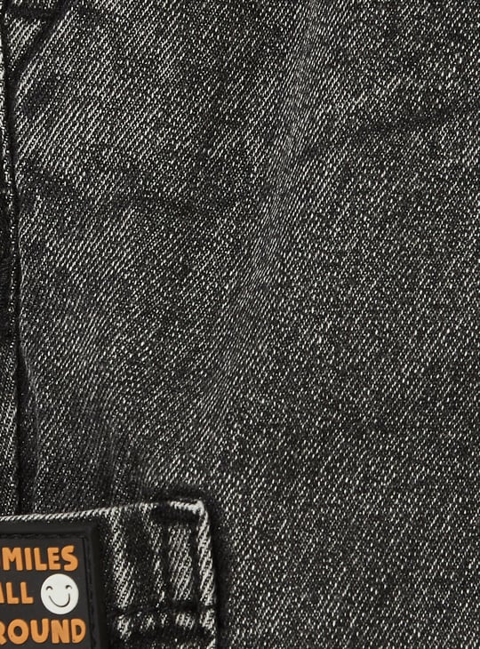 Boys Washed Cargo Jeans