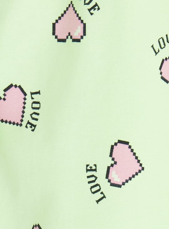 Girls Printed Leggings