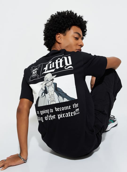 Buy URB_N Men One Piece Print Oversized T-shirt Online at just Rs