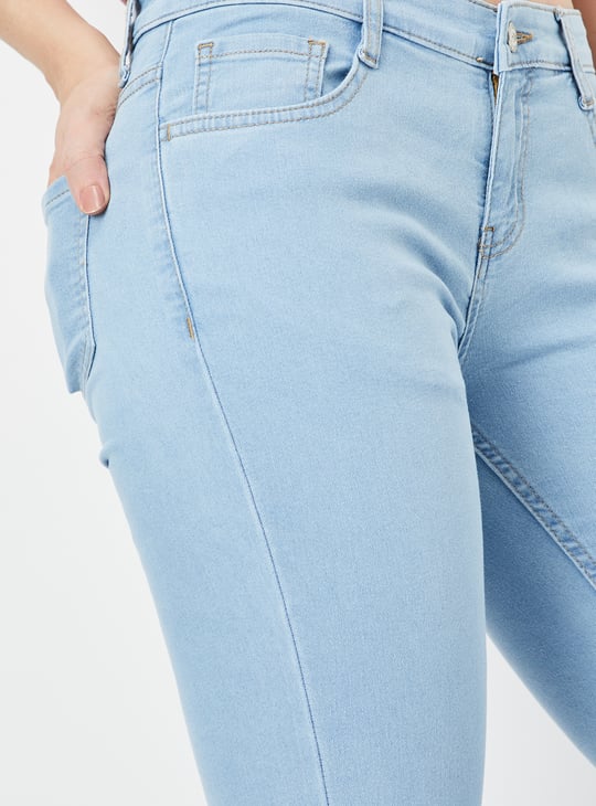 Women Washed Skinny Fit Jeans