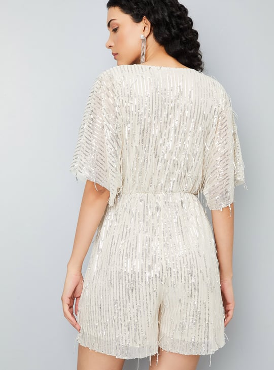 Kalki x Max Women Sequinned Playsuit