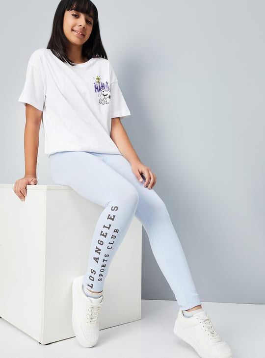 Girls Printed Leggings