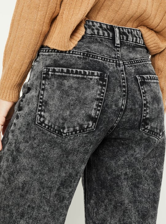 パンツ VIH20A loose fit oil coating denim VIH20A loose fit oil coating denim VIH20A loose fit oil