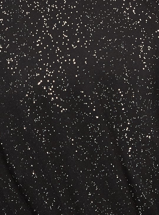 ALAYA F x URB_N Women Shimmer Wrap Party Dress