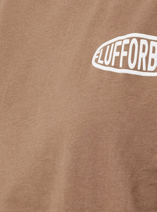 URB_N Women Oversized Back Graphic T-shirt