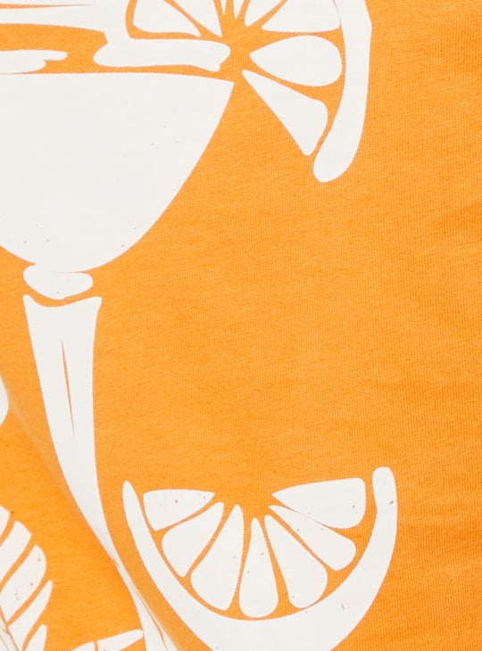 URB_N Women Oversized Back Printed T-shirt