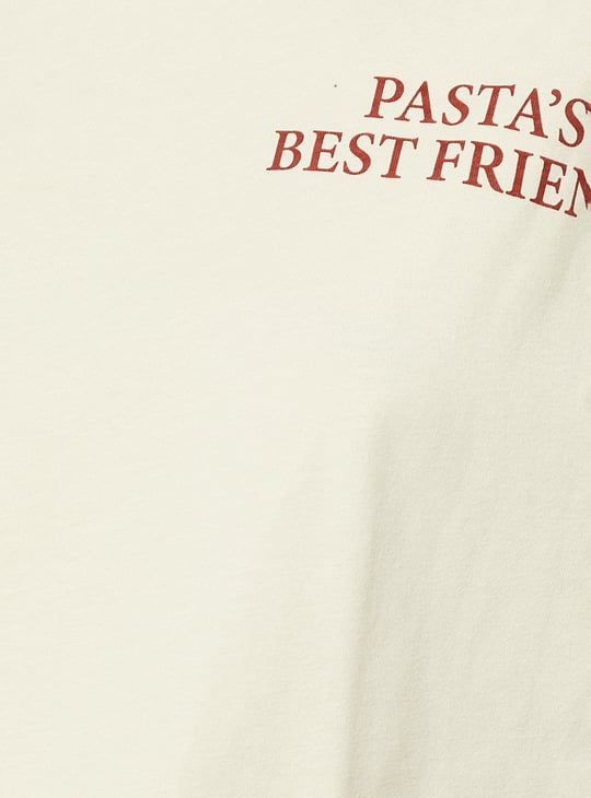 URB_N Women Oversized Back Printed T-shirt