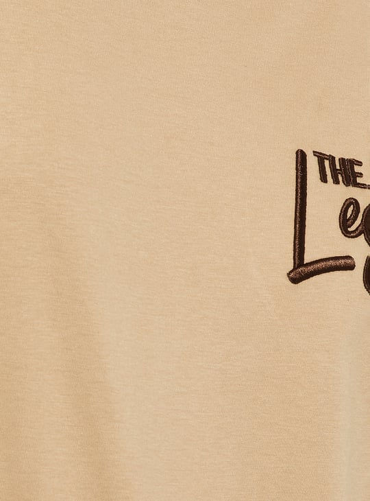 URB_N Women Oversized Back Printed T-shirt