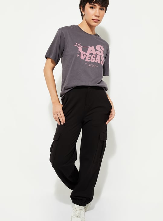 URB_N Women Printed Relaxed Fit T-shirt