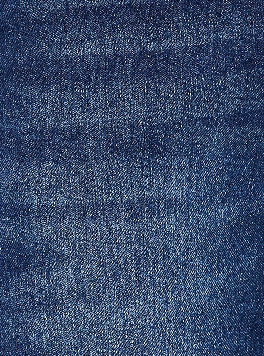 Women Washed Kick Flare Jeans