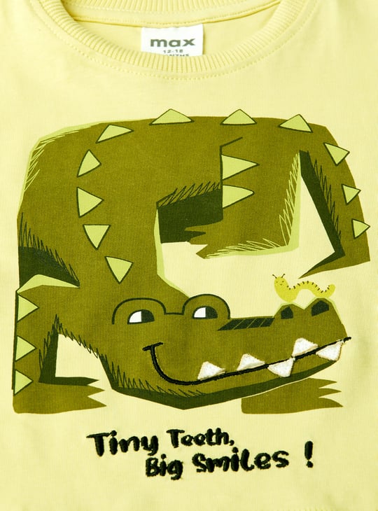 Boys Graphic Print T-shirt