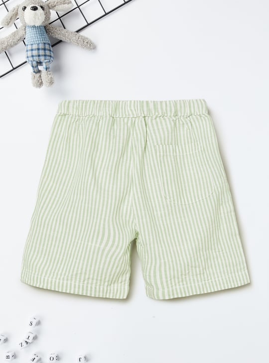Boys Striped Shorts