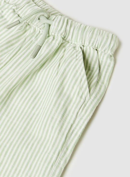 Boys Striped Shorts