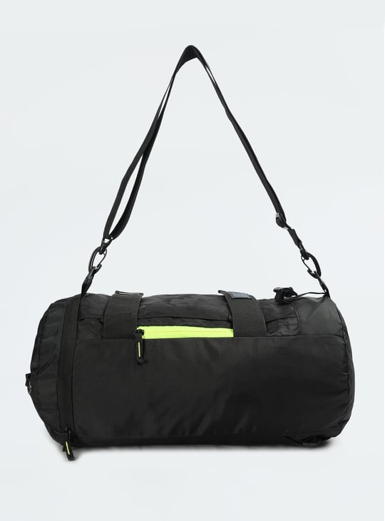 COACH　 Max Gym Bag　COLOR:Black Men Solid Gym Bag | Black | Solid