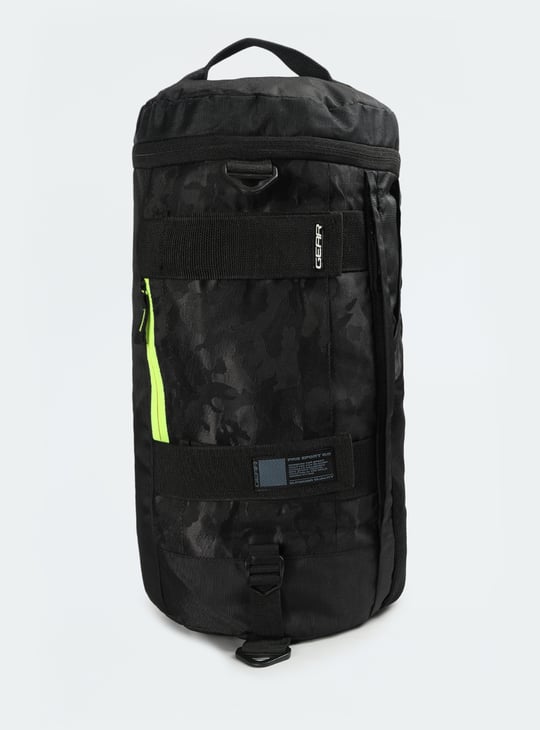 COACH　 Max Gym Bag　COLOR:Black Men Solid Gym Bag | Black | Solid