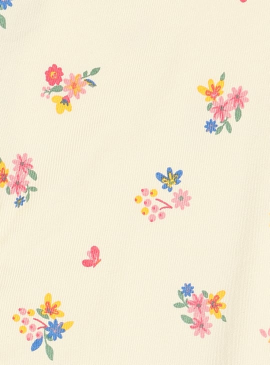 Girls Printed Full-Length Leggings