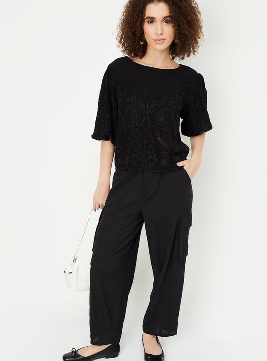 Kalki x Max Women Schiffli Top