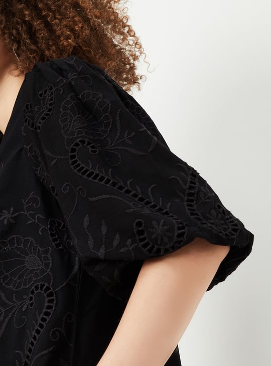 Kalki x Max Women Schiffli Top