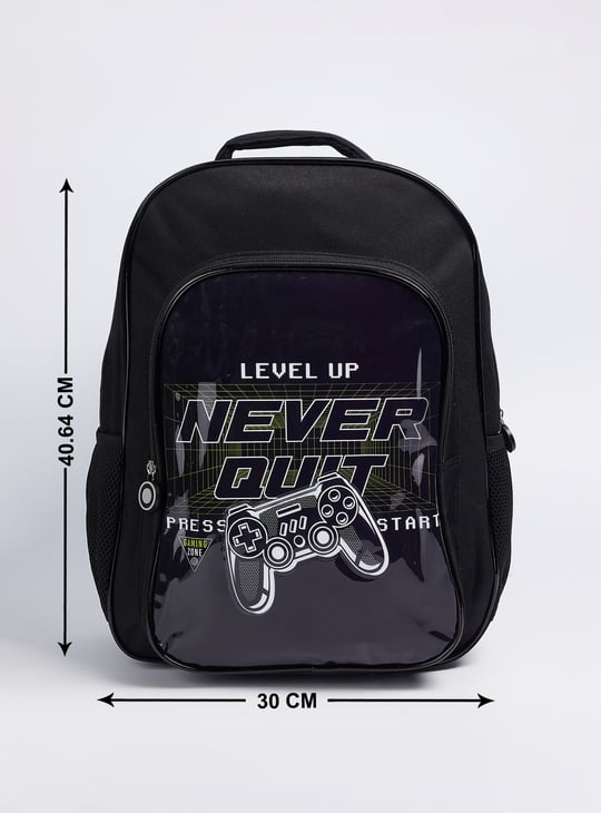 Girls Graphic Print Backpack