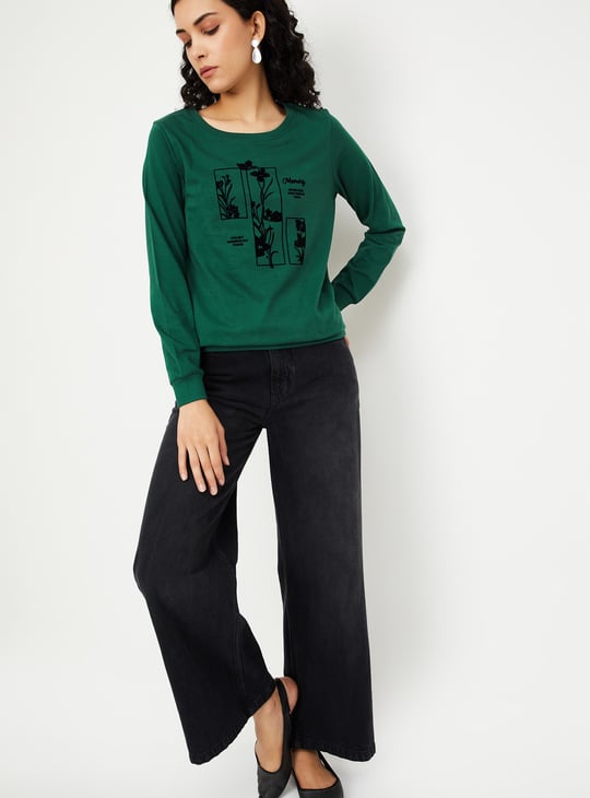 Women Graphic Printed T-shirt