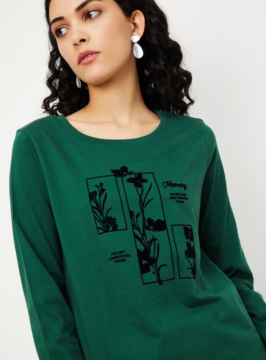 Women Graphic Printed T-shirt