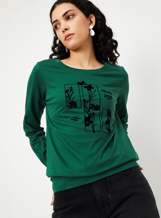 Women Graphic Printed T-shirt