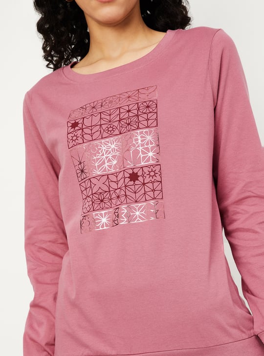 Women Graphic Printed T-shirt