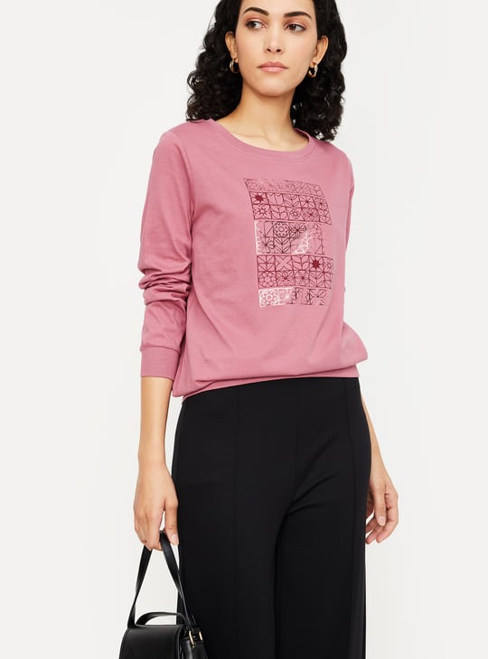 Women Graphic Printed T-shirt