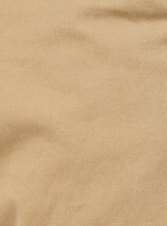 Men Solid Slim Fit Chinos