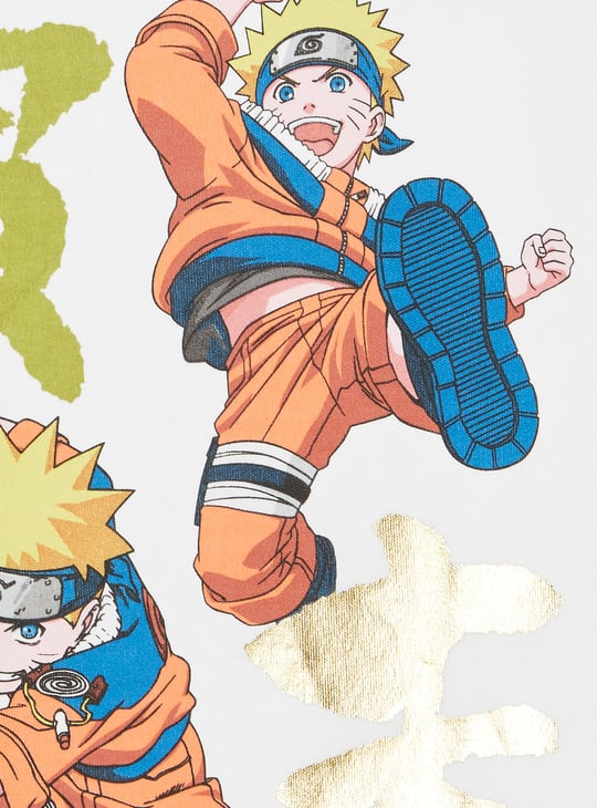 Boys Naruto Print T-shirt