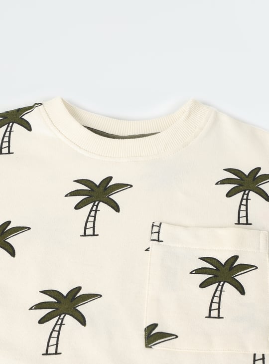 Boys Printed Jogger Set