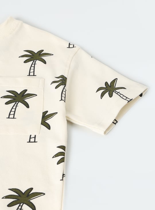 Boys Printed Jogger Set