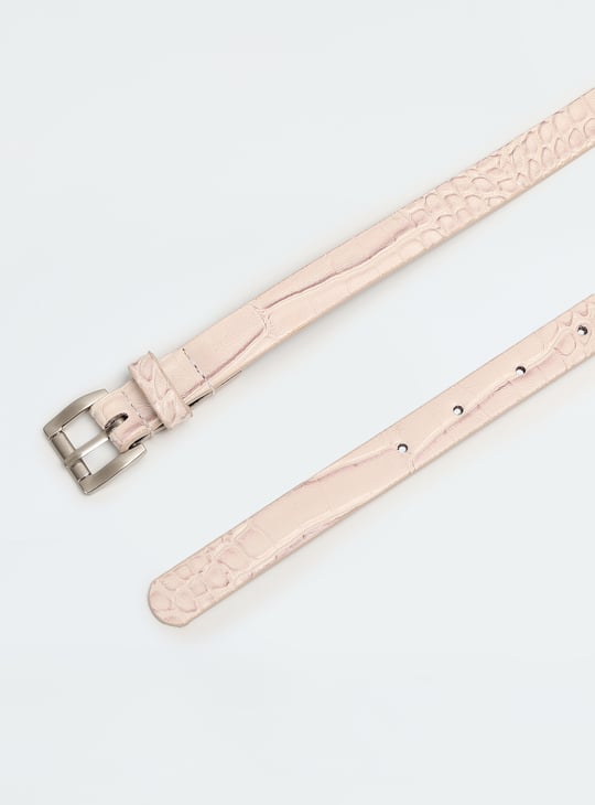 Women Embossed Belt