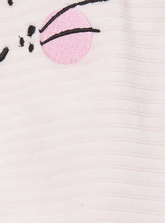 Girls Applique Joggers Set