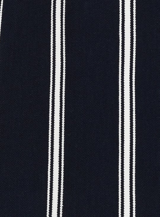 Men Striped Polo T-shirt