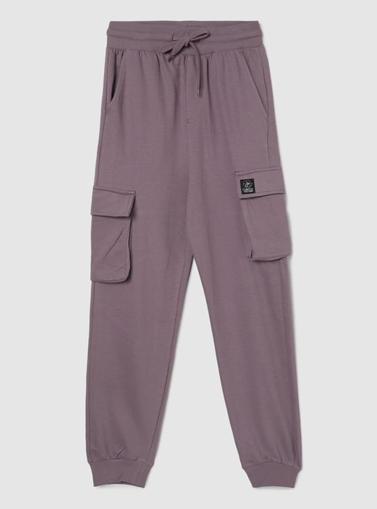 Boys Textured Joggers