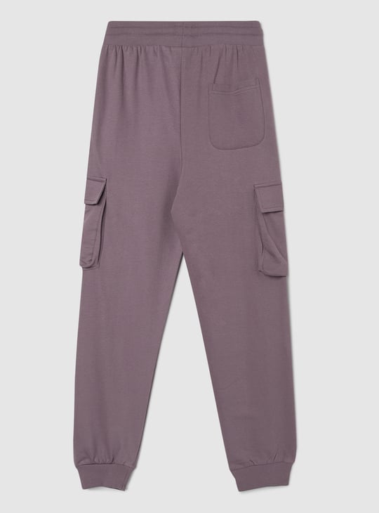 Boys Textured Joggers