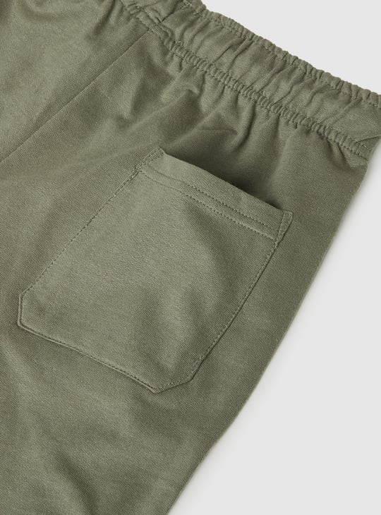 Boys Knit Solid Shorts