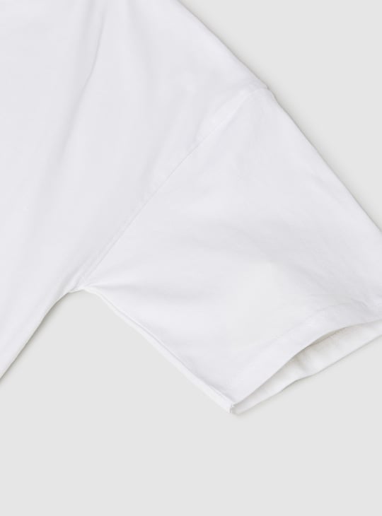 Boys Captain America Print T-shirt