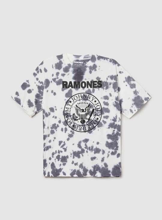 Boys Ramones Tie & Dye Print T-shirt